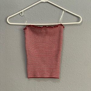 Stretchy Striped Tube Top